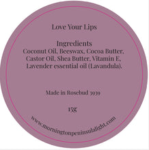Load image into Gallery viewer, Lavender Natural Lip Balm