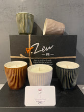 Load image into Gallery viewer, Zen 5 Ceramic Candle Gift Set