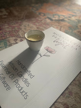 Load image into Gallery viewer, Speckled White Ceramic Candle