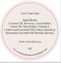 Load image into Gallery viewer, Natural Lip Balm