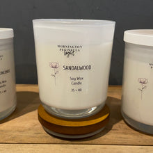 Load image into Gallery viewer, Medium Glass Soy Candle 35 HR