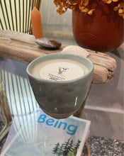 Load image into Gallery viewer, Small Mint Green Ceramic Candle