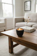 Load image into Gallery viewer, Black Ceramic Candle

