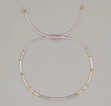 Load image into Gallery viewer, Seed Bead Adjustable Bracelet
