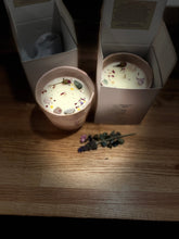 Load image into Gallery viewer, Pink Ceramic Candle Small.
