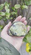 Load and play video in Gallery viewer, LABRADORITE- Free Form Crystal Gemstone
