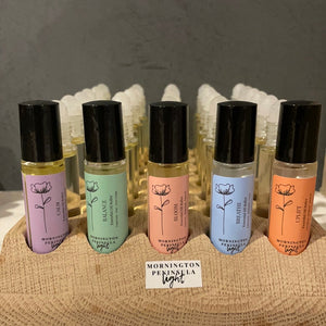 Single Essential Oil Rollers With Gemstones