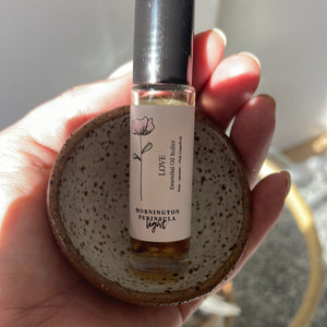 Single Essential Oil Rollers With Gemstones