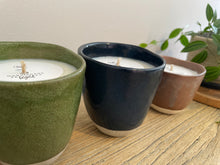 Load image into Gallery viewer, Large Ceramic Candle in Assorted Colours
