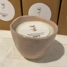 Load image into Gallery viewer, Pink Ceramic Candle Small.

