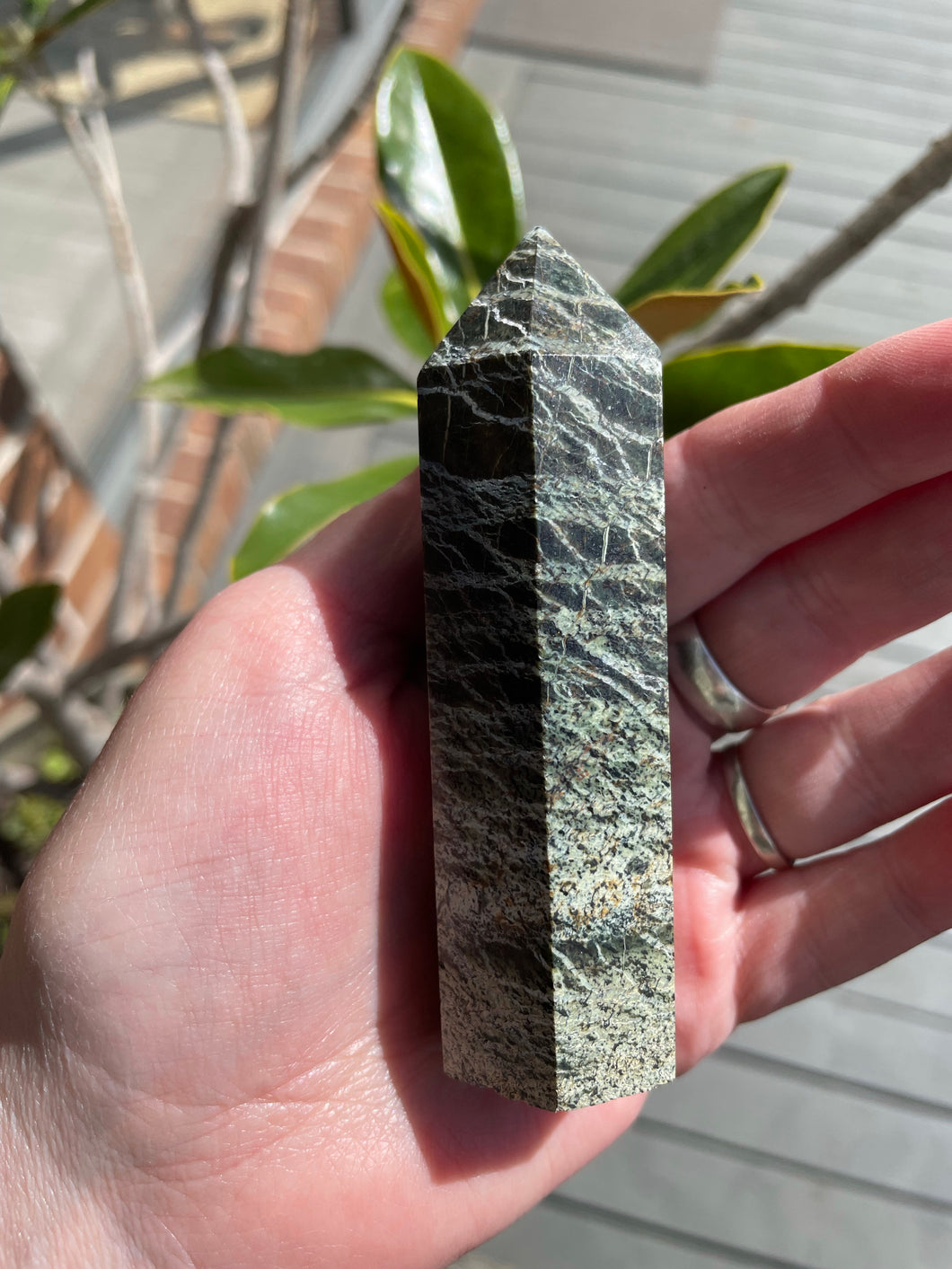 Zebra Stone CrystalTtower