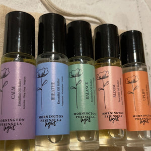 Single Essential Oil Rollers With Gemstones