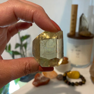 Natural Citrine Crystal 52 grams