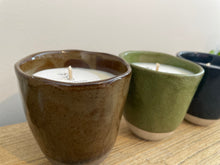 Load image into Gallery viewer, Large Ceramic Candle in Assorted Colours
